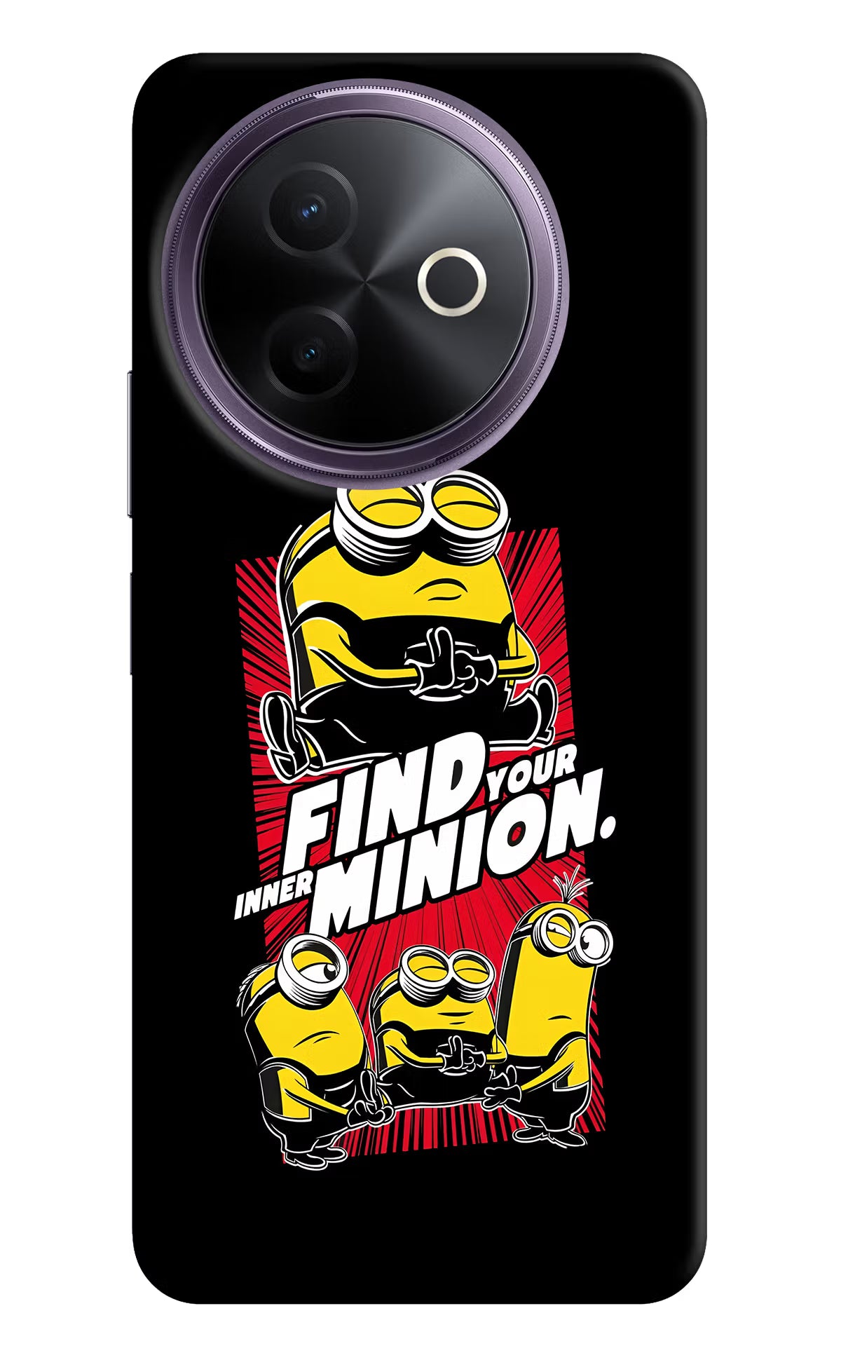 Find your inner Minion Vivo Y39 5G Hard Case Back Cover by Casekaro