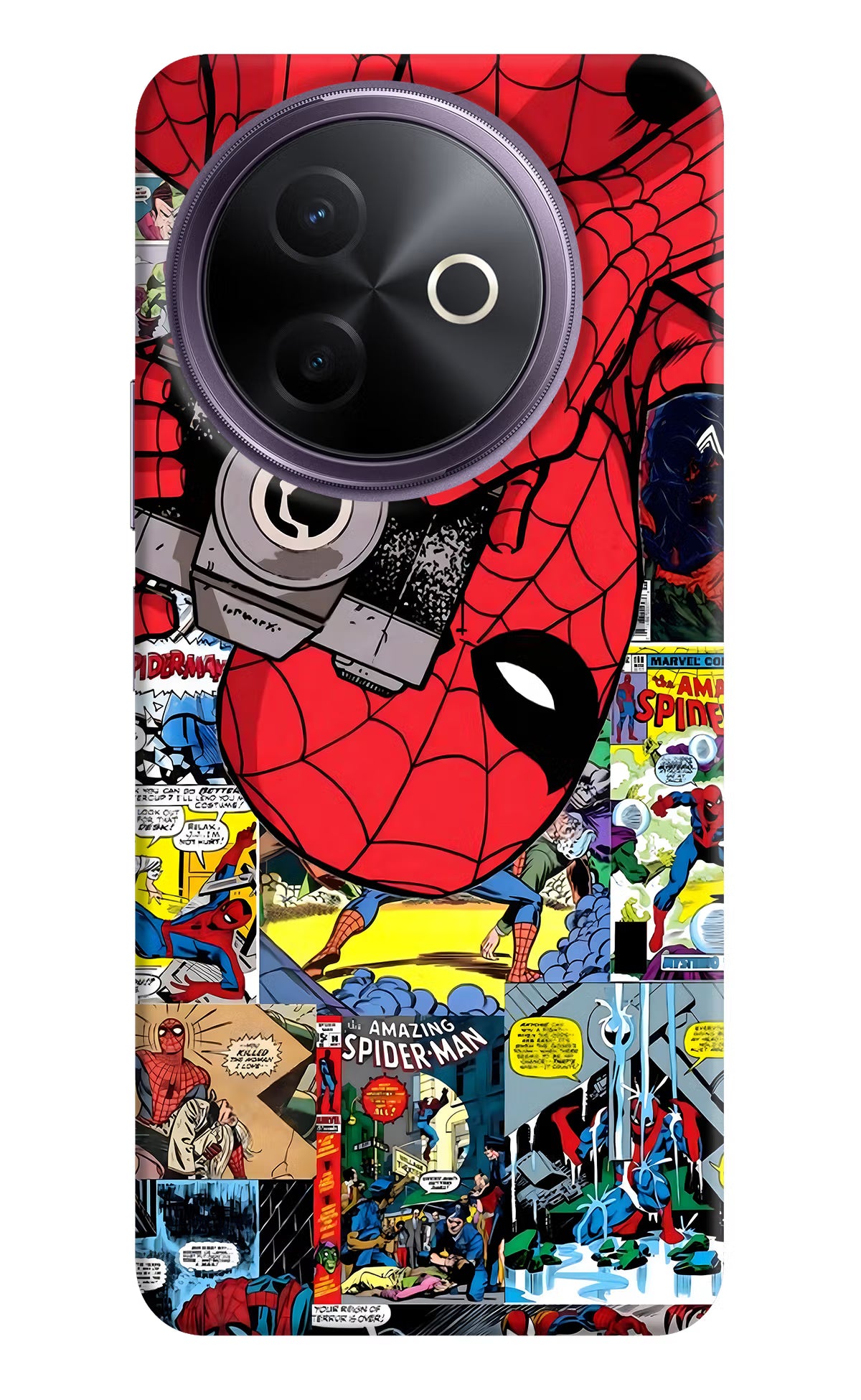 Spider Man Vivo Y39 5G Hard Case Back Cover by Casekaro