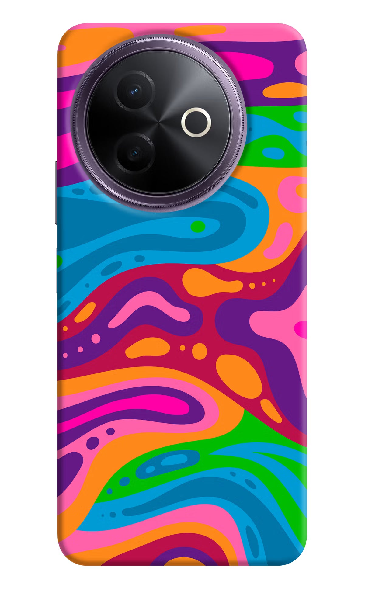Trippy Pattern Vivo Y39 5G Hard Case Back Cover by Casekaro