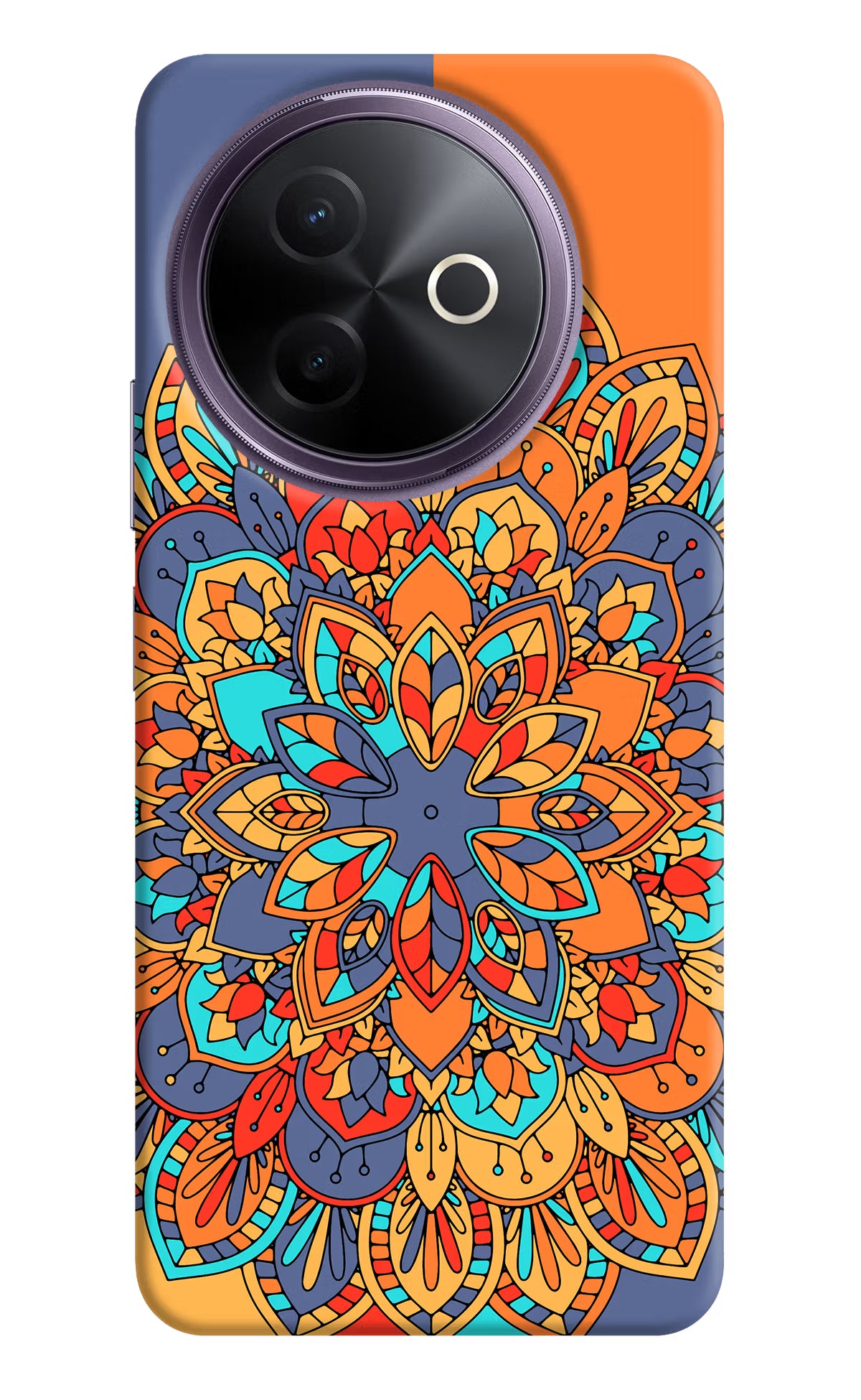 Color Mandala Vivo Y39 5G Hard Case Back Cover by Casekaro