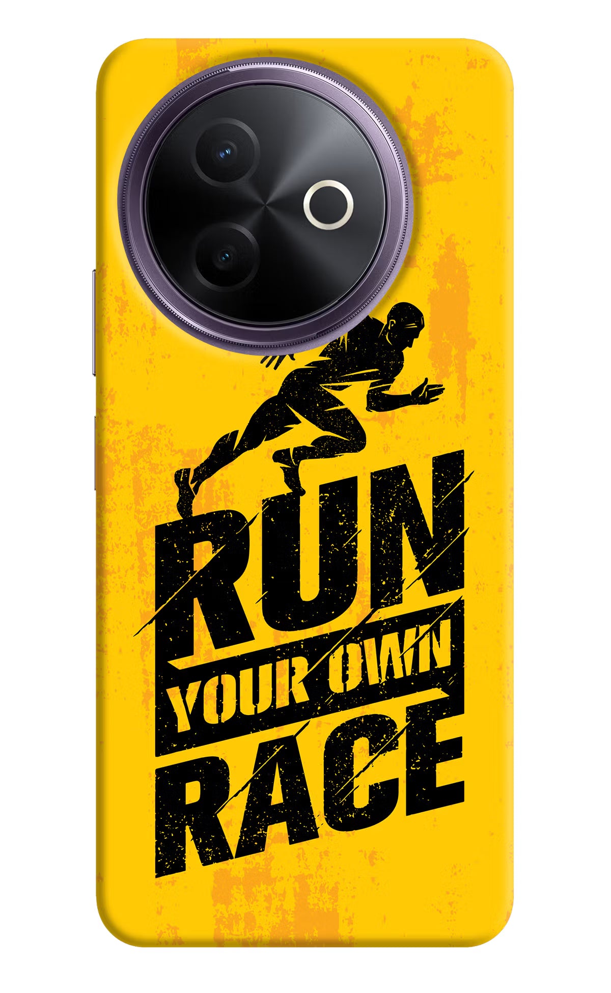 Run Your Own Race Vivo Y39 5G Hard Case Back Cover by Casekaro