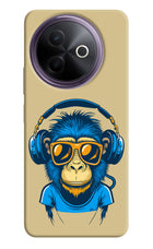 Monkey Headphone Vivo Y39 5G Hard Case Back Cover by Casekaro