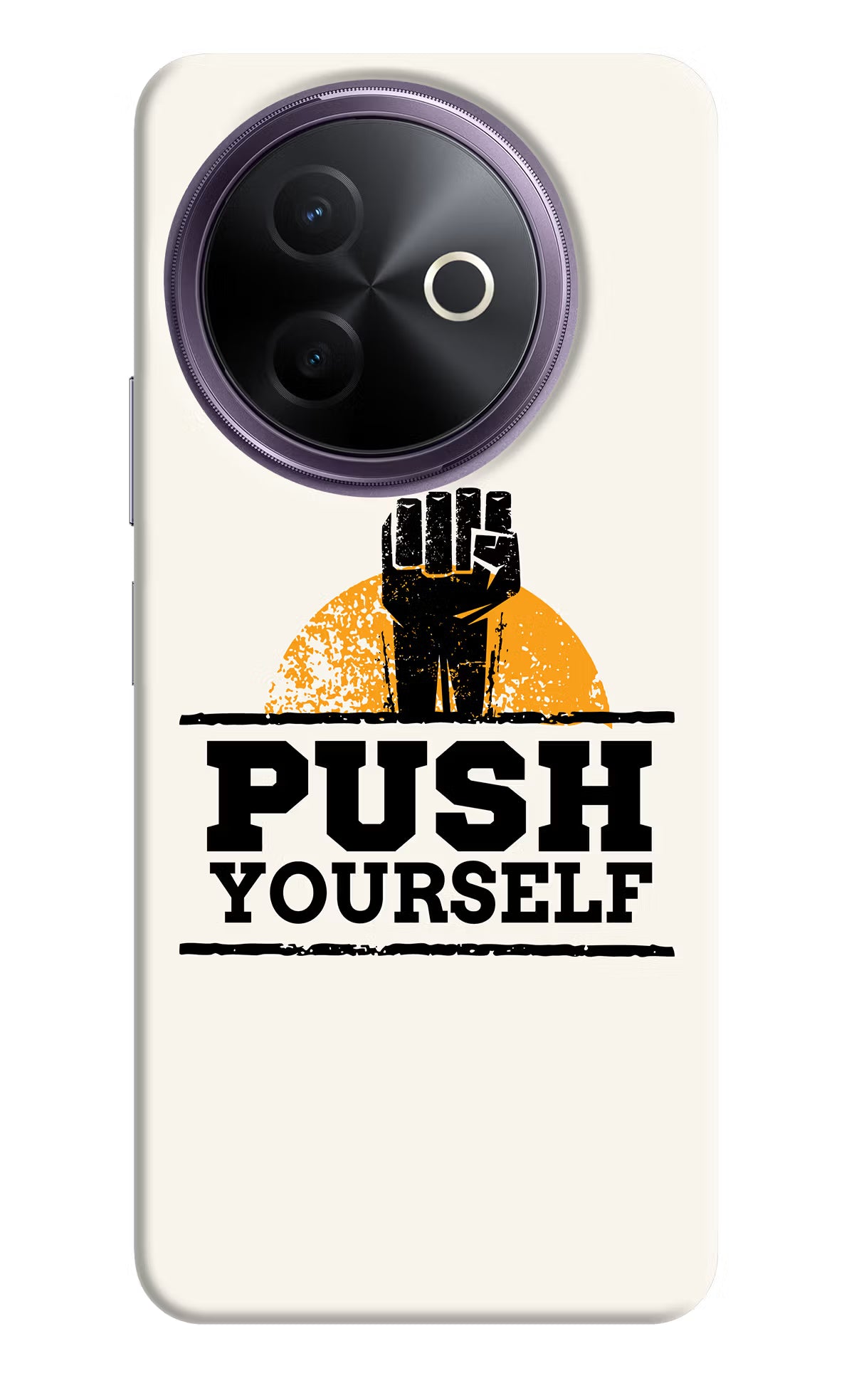 Push Yourself Vivo Y39 5G Hard Case Back Cover by Casekaro