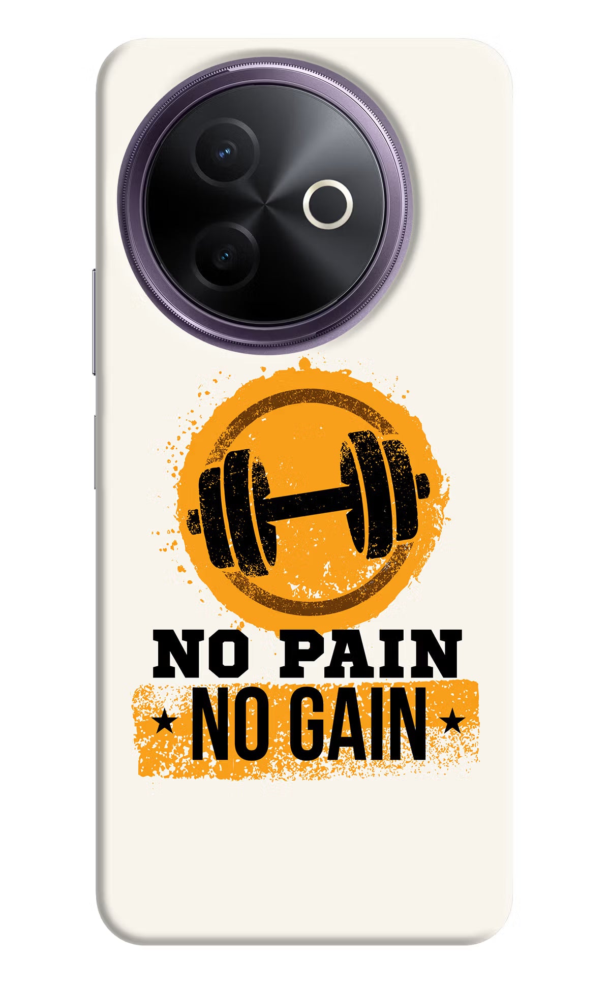 No Pain No Gain Vivo Y39 5G Hard Case Back Cover by Casekaro
