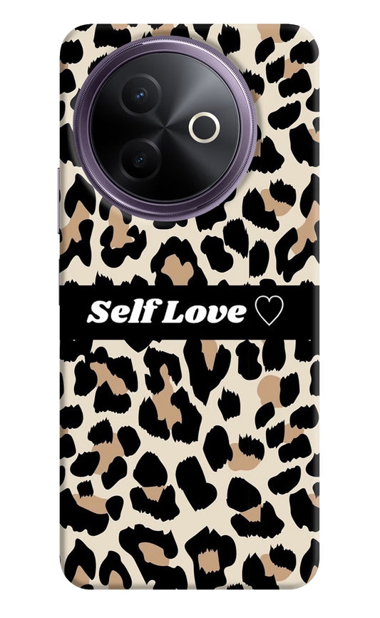 Leopard Print Self Love Vivo Y39 5G Hard Case Back Cover by Casekaro