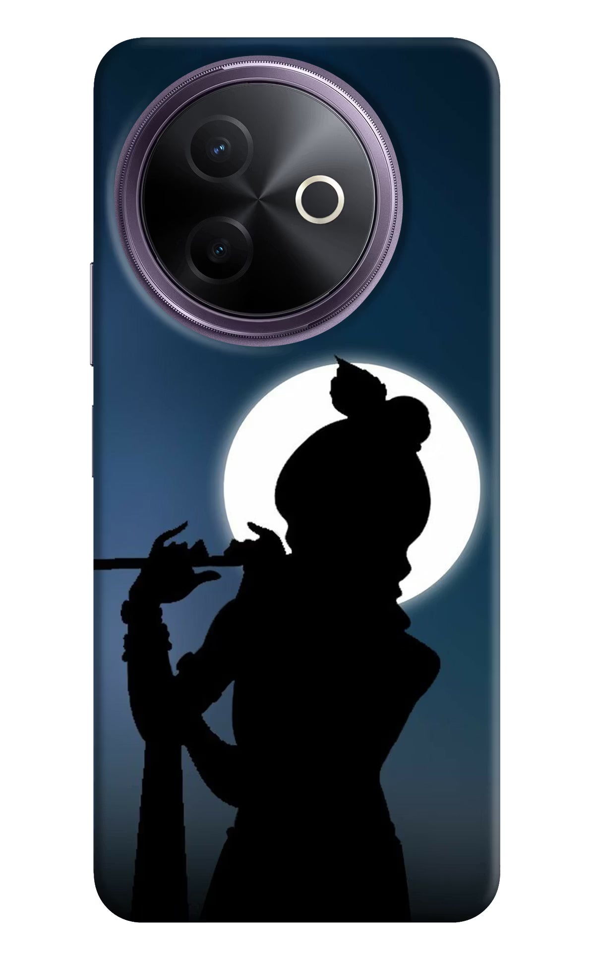 Shri Krishna Silhouette Vivo Y39 5G Hard Case Back Cover by Casekaro