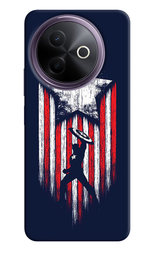 Captain America Marvel Art Vivo Y39 5G Hard Case Back Cover by Casekaro