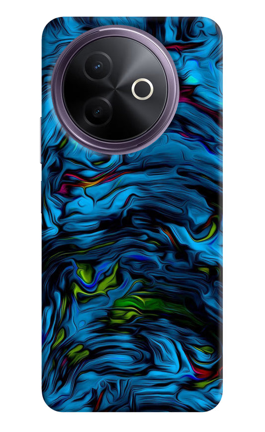 Dark Blue Abstract Vivo Y39 5G Hard Case Back Cover by Casekaro