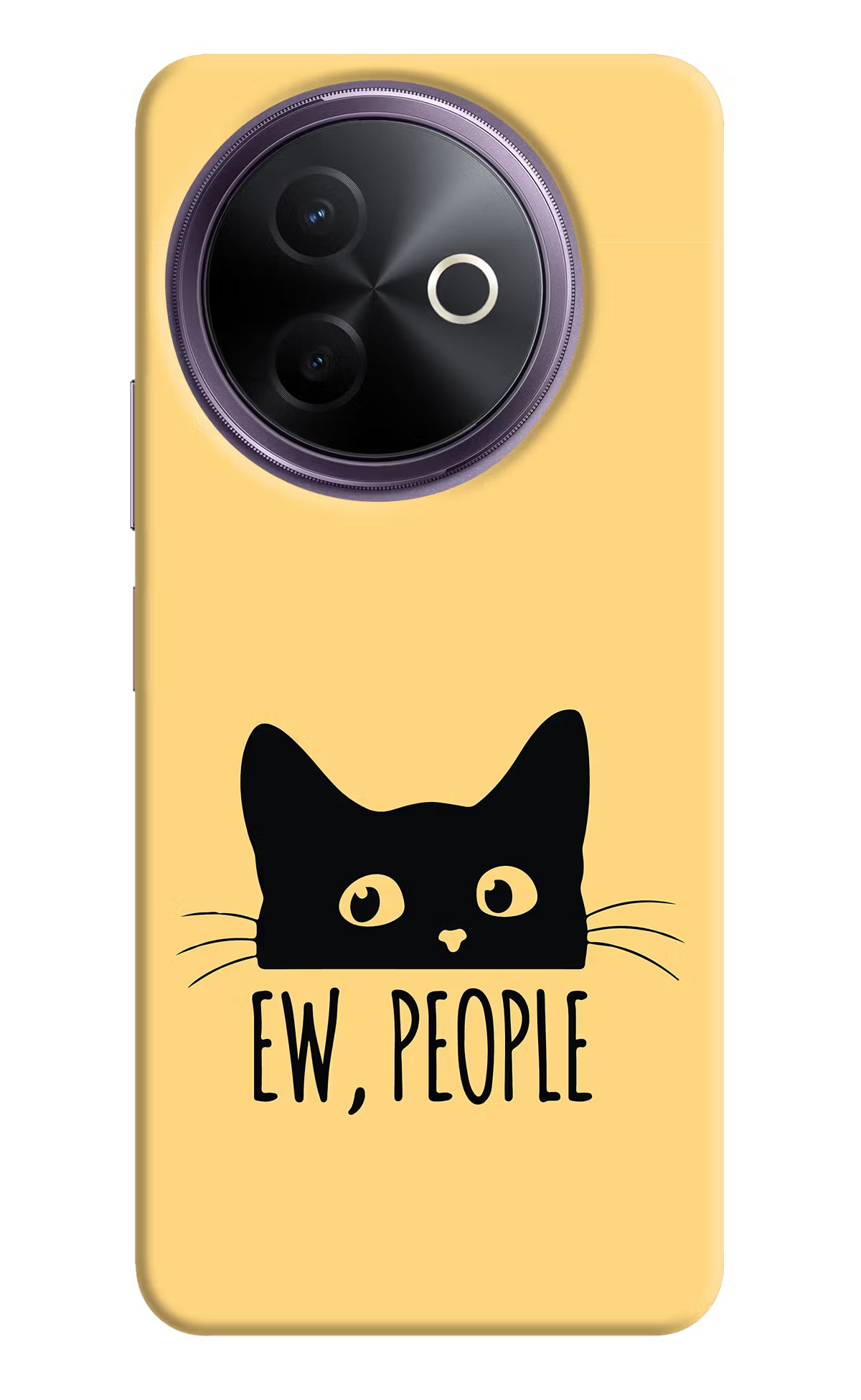 Ew People Catitude Vivo Y39 5G Hard Case Back Cover by Casekaro