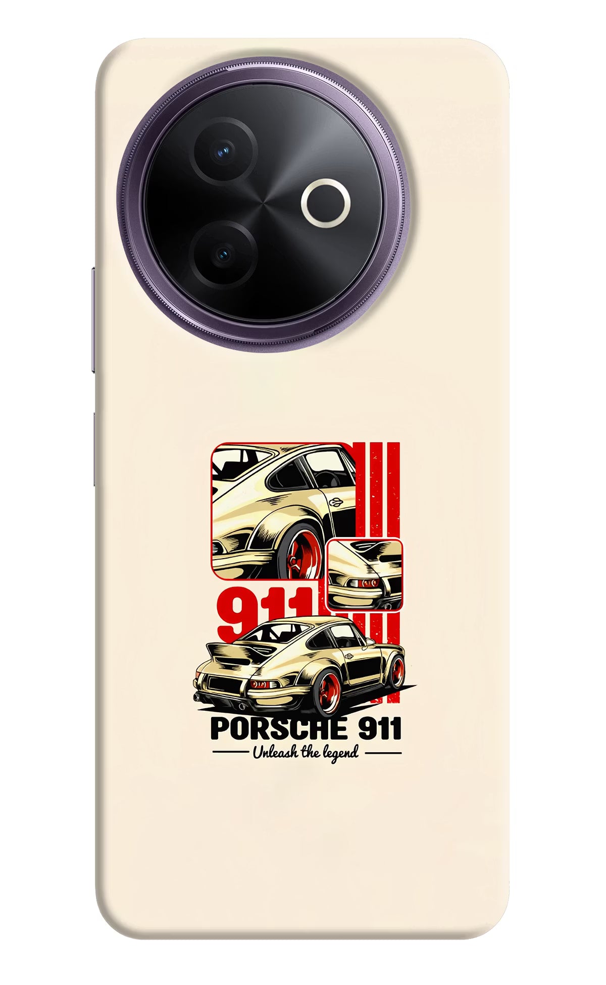 Classic Porsche 911 Vivo Y39 5G Hard Case Back Cover by Casekaro