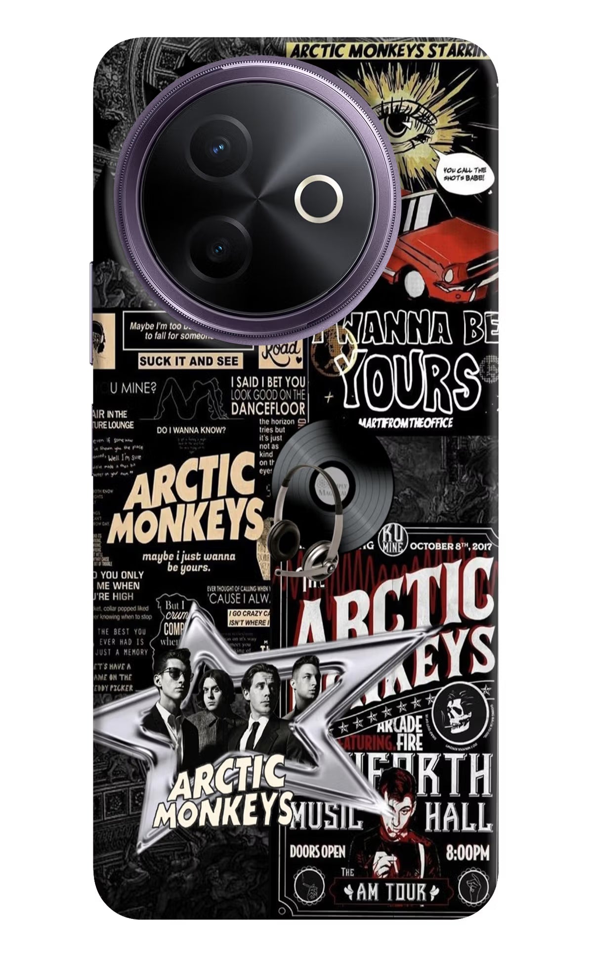 Arctic Monkeys Vivo Y39 5G Hard Case Back Cover by Casekaro
