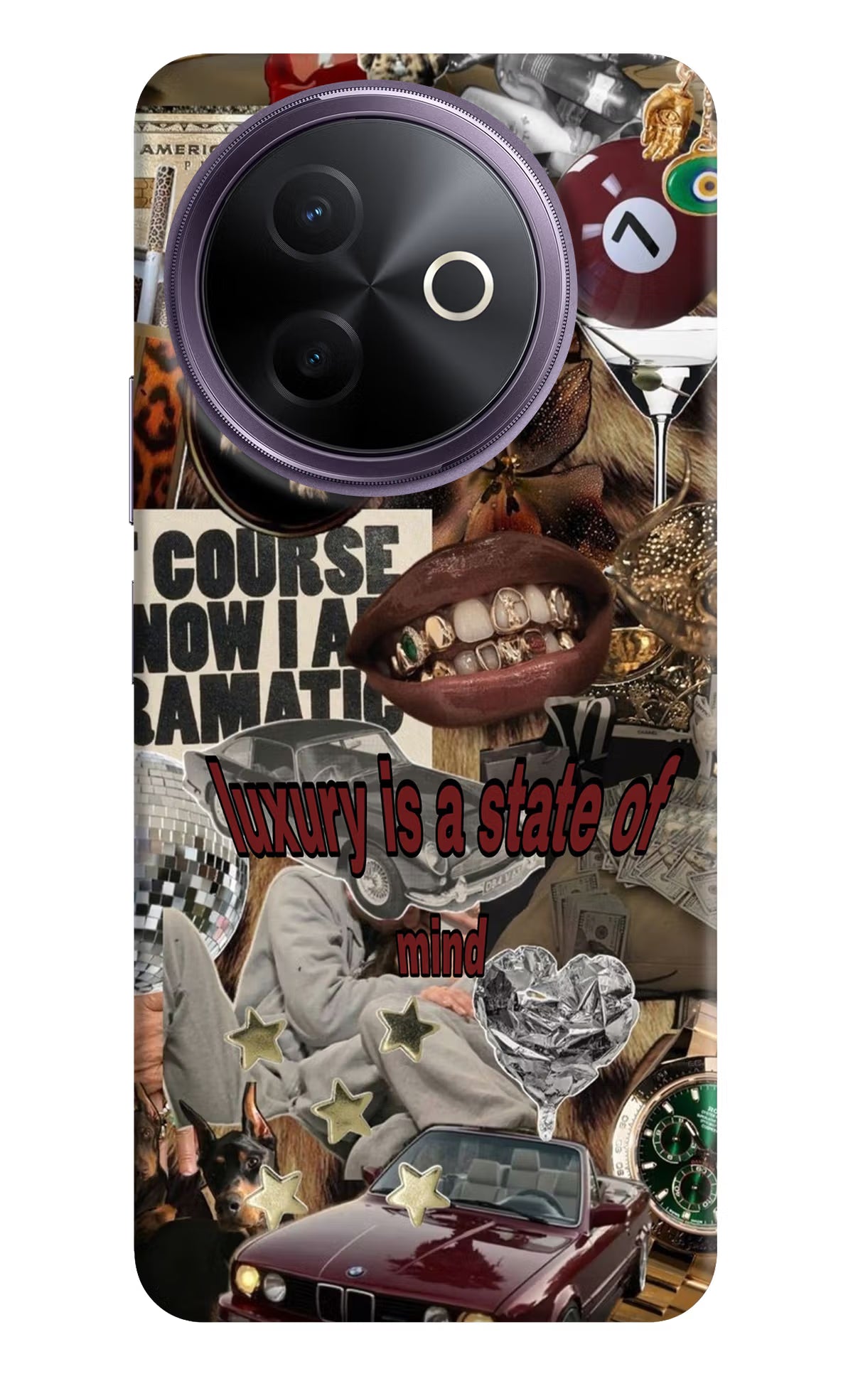 Luxury Vivo Y39 5G Hard Case Back Cover by Casekaro