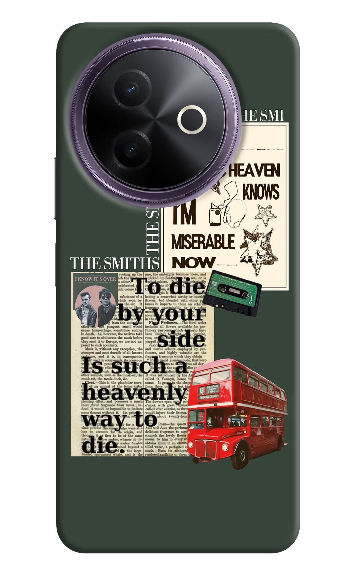 The Smiths Vivo Y39 5G Hard Case Back Cover by Casekaro