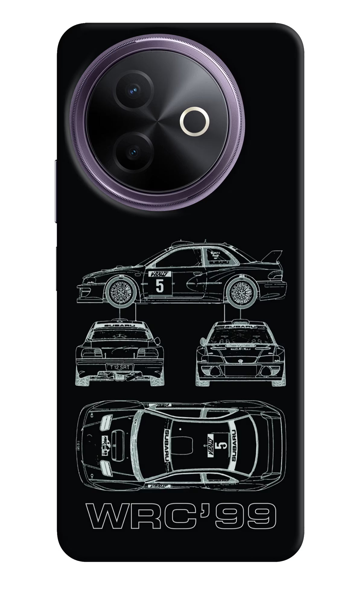 WRC'99 Vivo Y39 5G Hard Case Back Cover by Casekaro