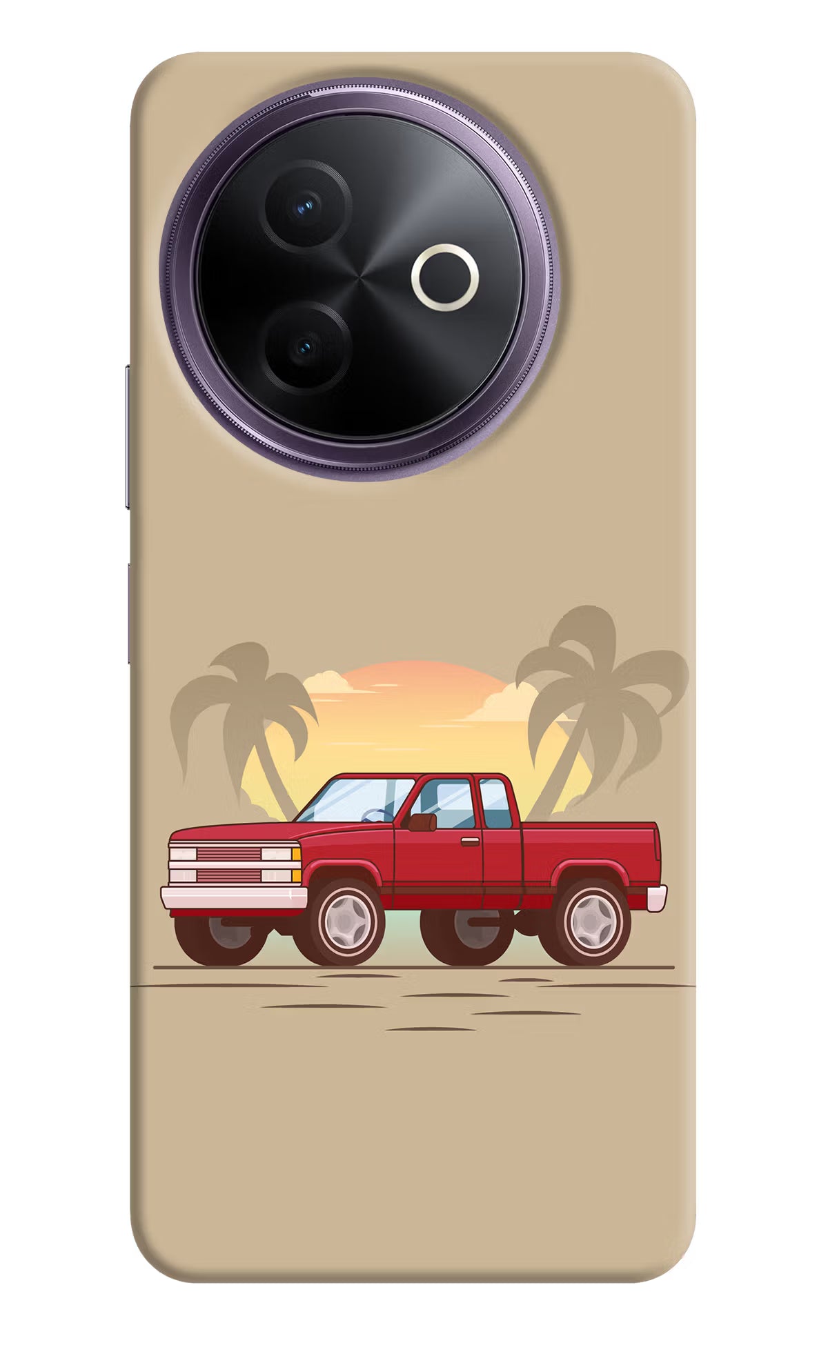 Desert Classic Drive Vivo Y39 5G Hard Case Back Cover by Casekaro