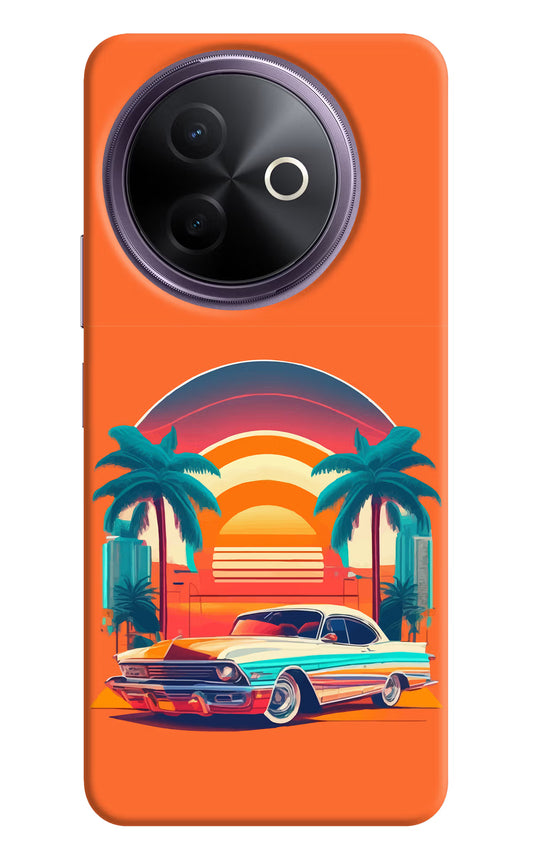 Palm Drive 80s Vivo Y39 5G Hard Case Back Cover by Casekaro