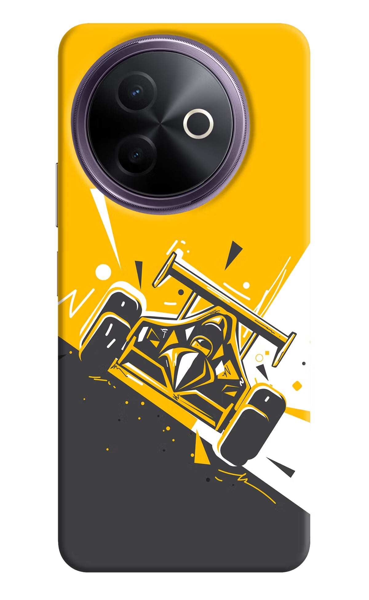 Track King Vivo Y39 5G Hard Case Back Cover by Casekaro