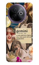 Gemini Zodiac Vivo Y39 5G Hard Case Back Cover by Casekaro