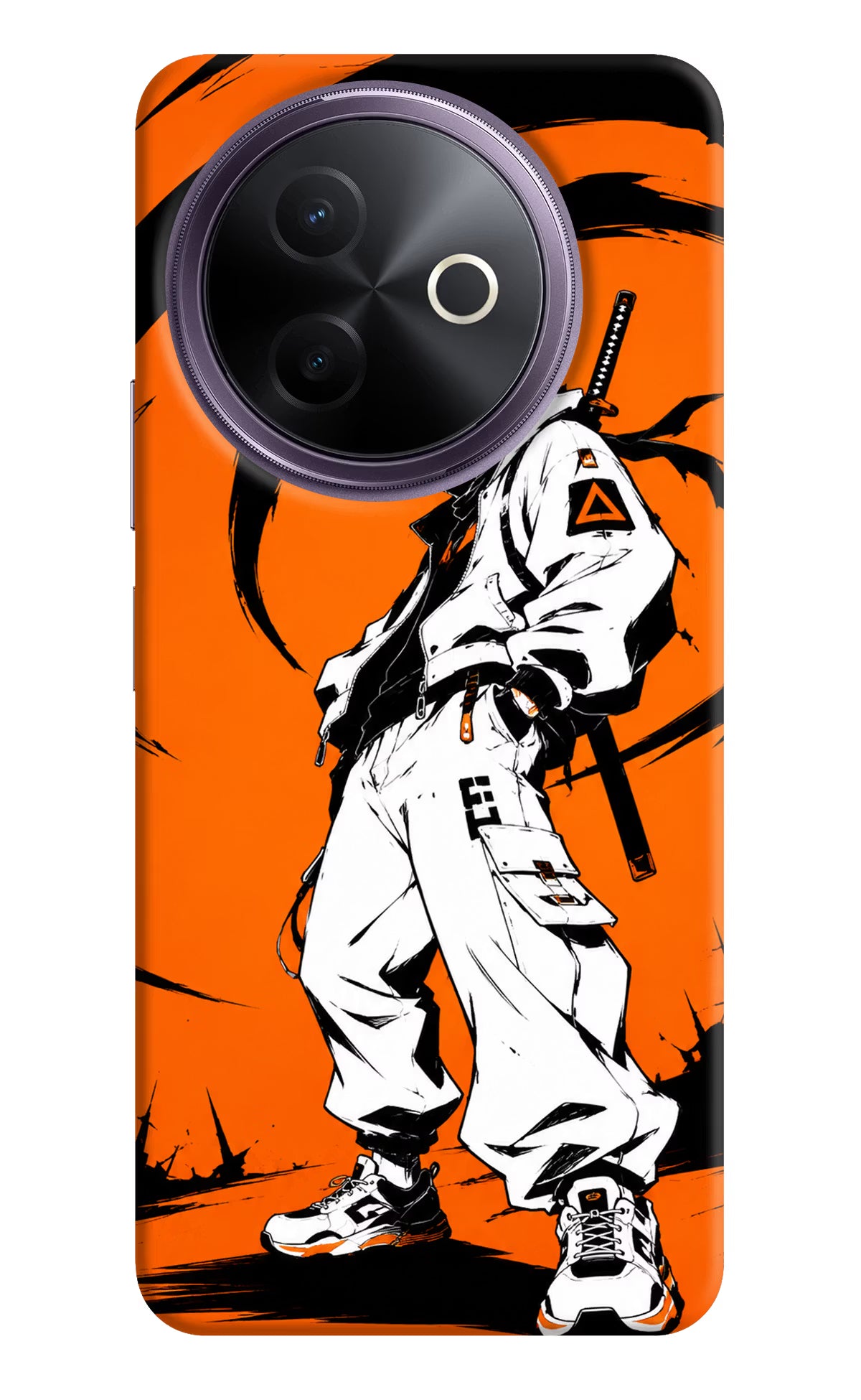 Street Samurai  Vivo Y39 5G Hard Case Back Cover by Casekaro