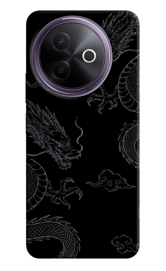 Twin Dragons Vivo Y39 5G Hard Case Back Cover by Casekaro