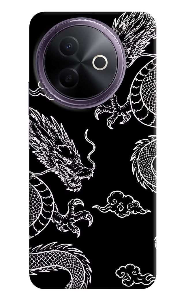Twin Dragons Vivo Y39 5G Hard Case Back Cover by Casekaro