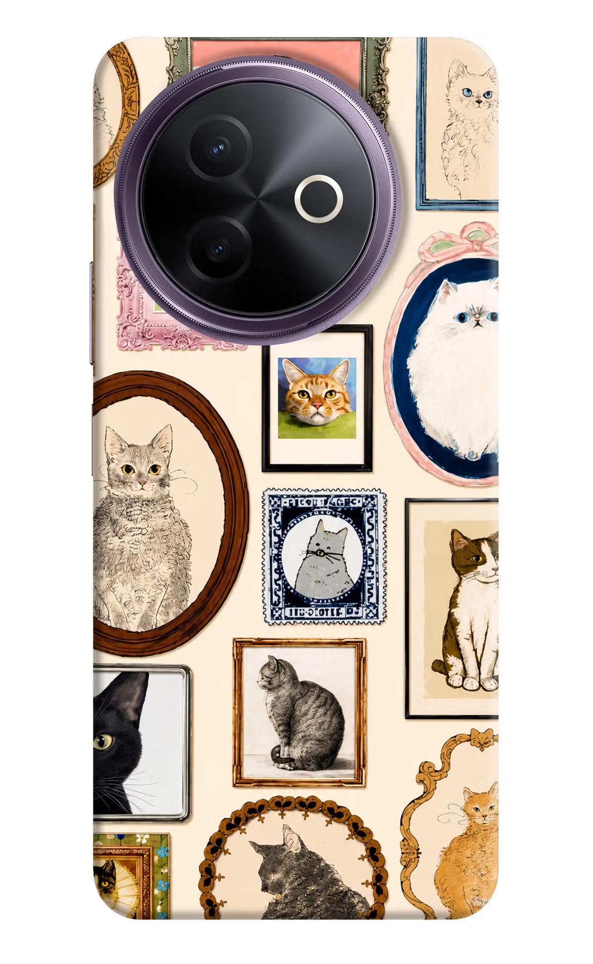 Mirror Cats Vivo Y39 5G Back Cover