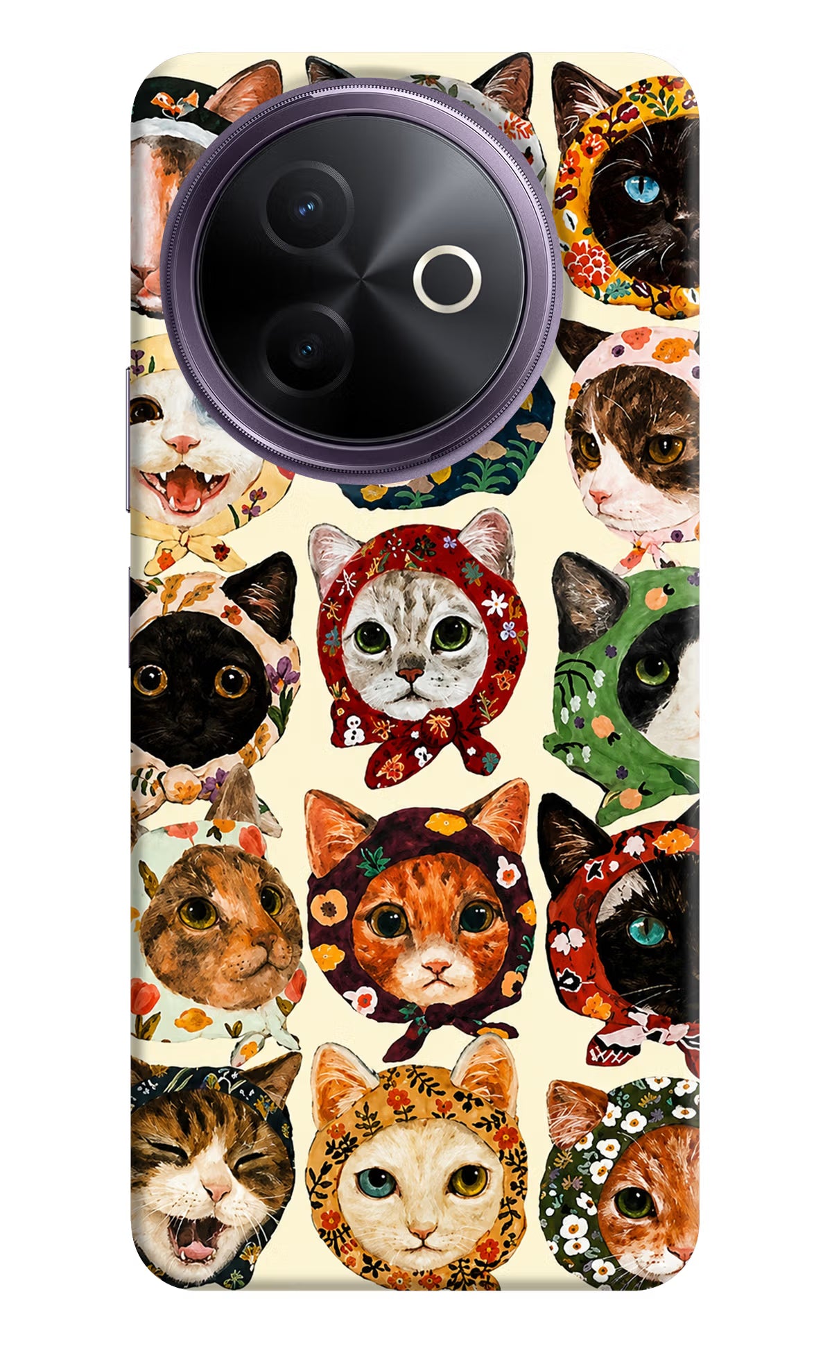 Cool Cat Vivo Y39 5G Back Cover
