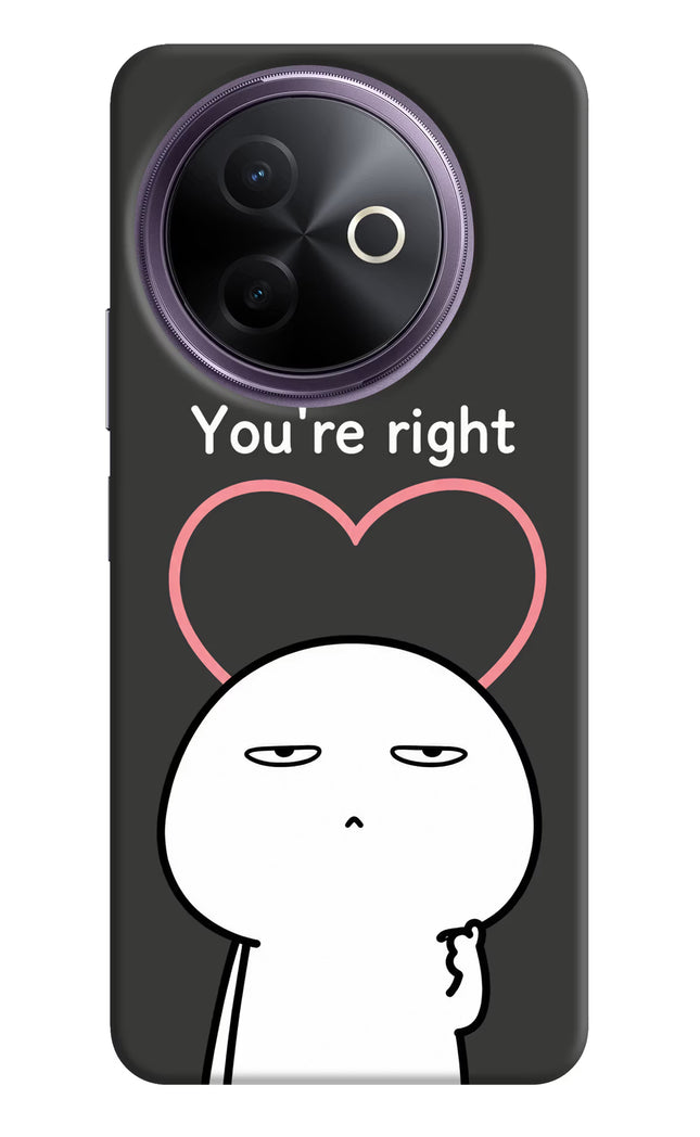 You're Right Vivo Y39 5G Hard Case Back Cover by Casekaro