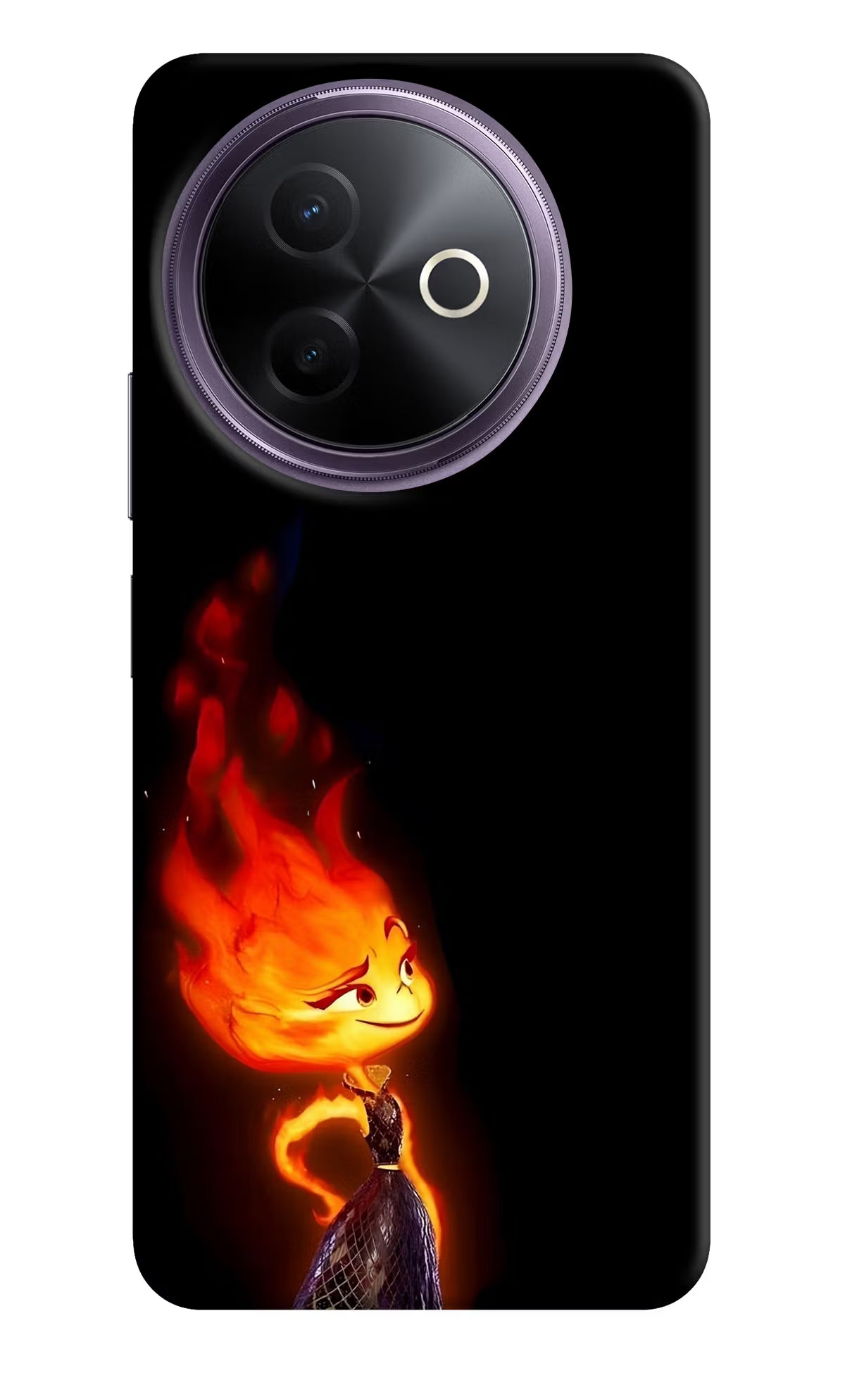 Ember Flame Vivo Y39 5G Back Cover