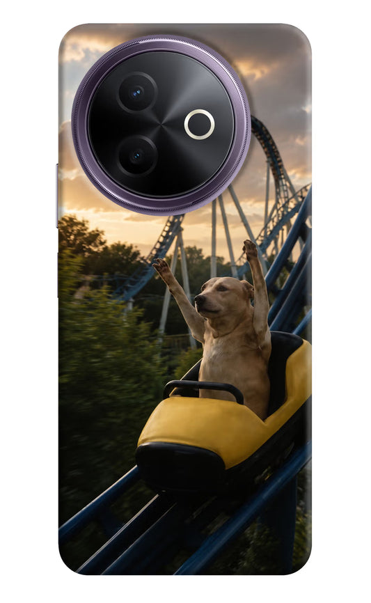 Rollercoaster Dog Vivo Y39 5G Hard Case Back Cover by Casekaro
