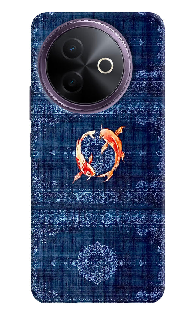 Koi Blue Vivo Y39 5G Hard Case Back Cover by Casekaro