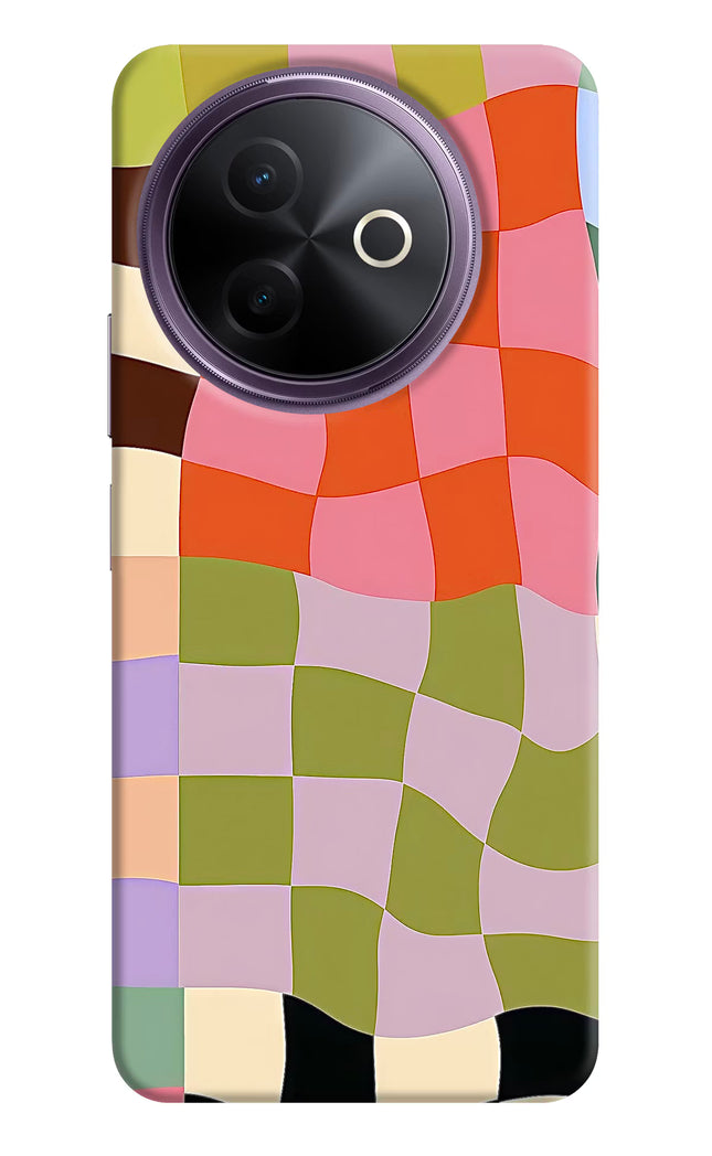 Wavy Grid Vivo Y39 5G Hard Case Back Cover by Casekaro