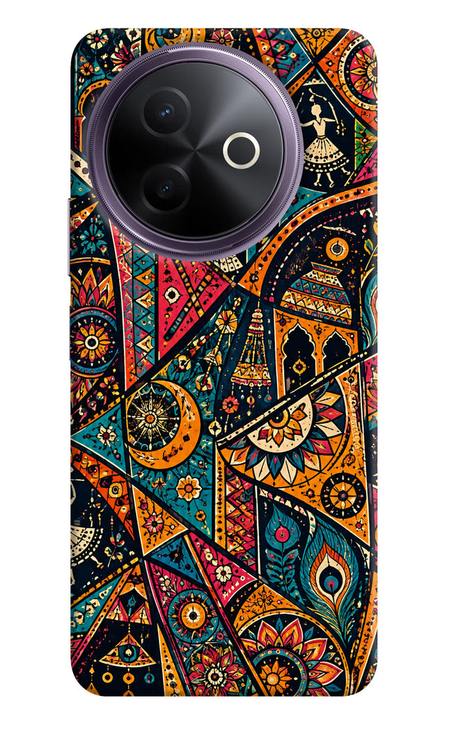Folk Print Vivo Y39 5G Hard Case Back Cover by Casekaro