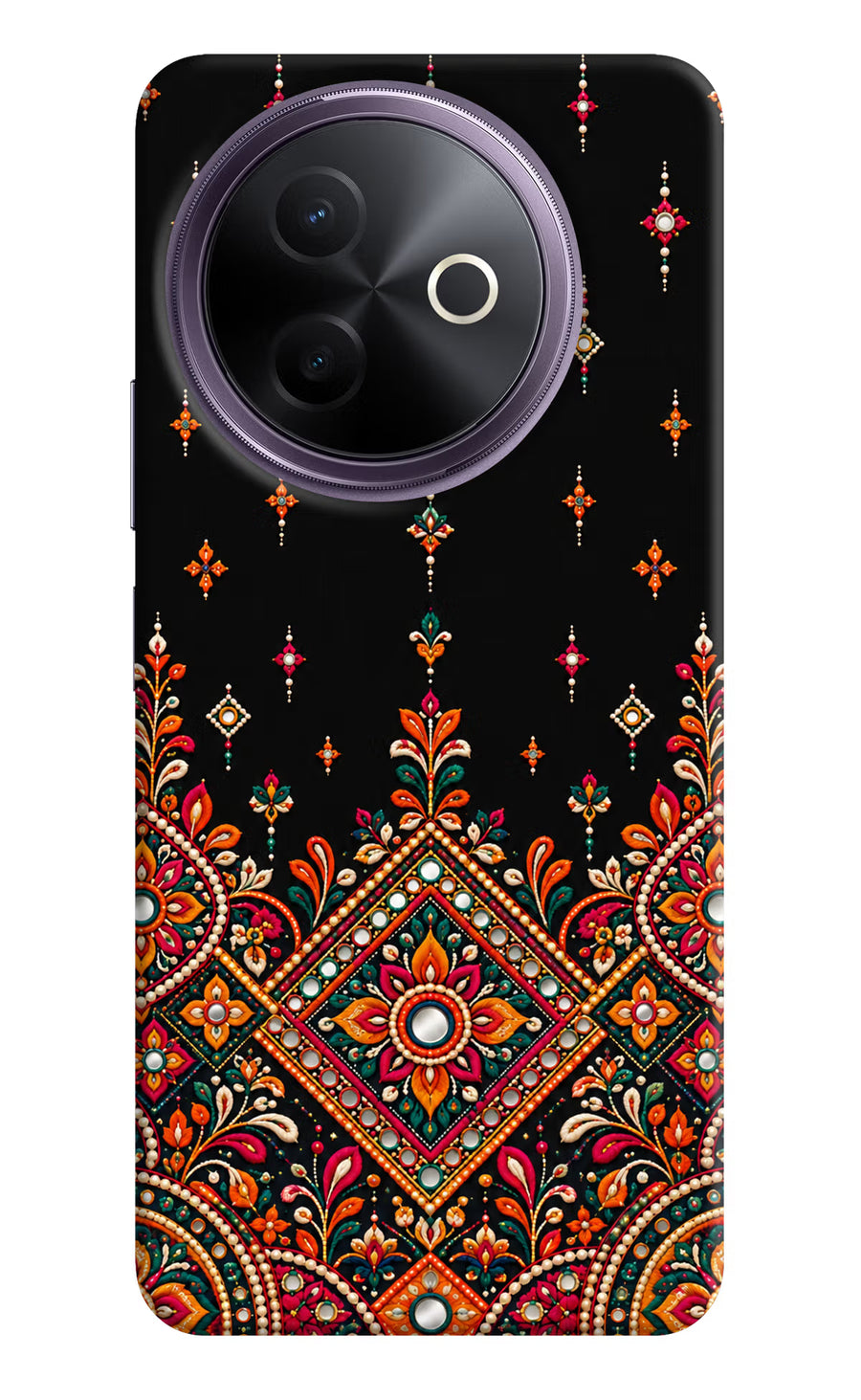 Noir Mehfil Vivo Y39 5G Back Cover, Hard case