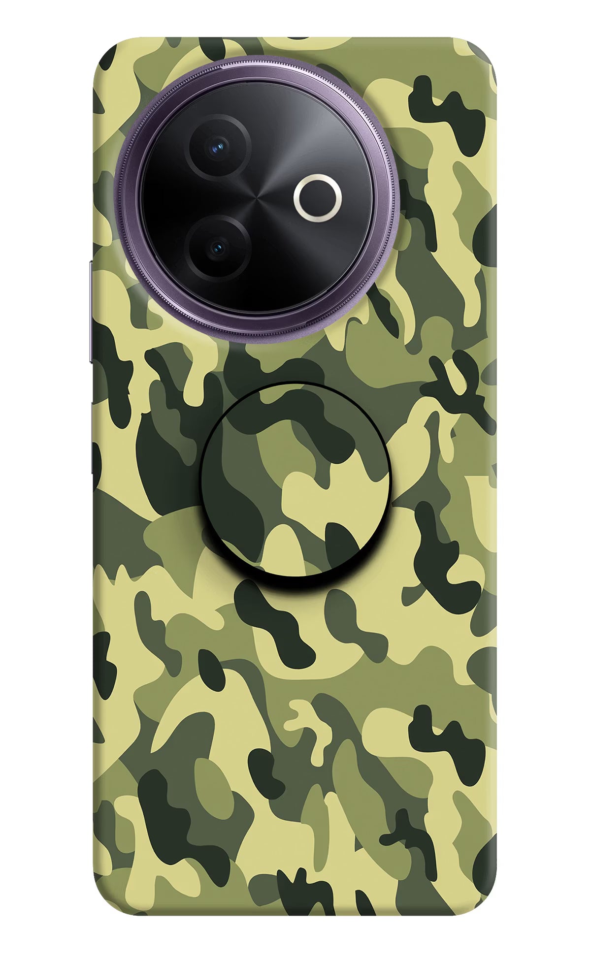 Camouflage Vivo Y39 5G Pop Case by Casekaro