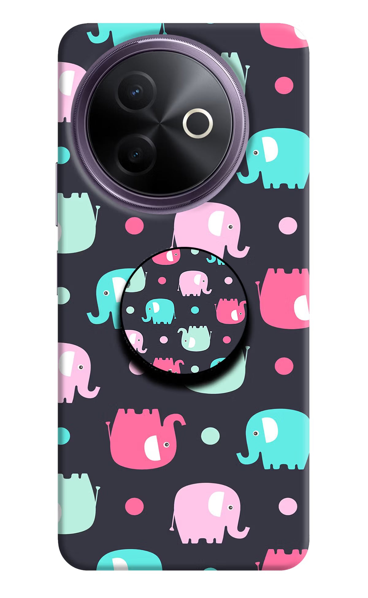 Baby Elephants Vivo Y39 5G Pop Case by Casekaro