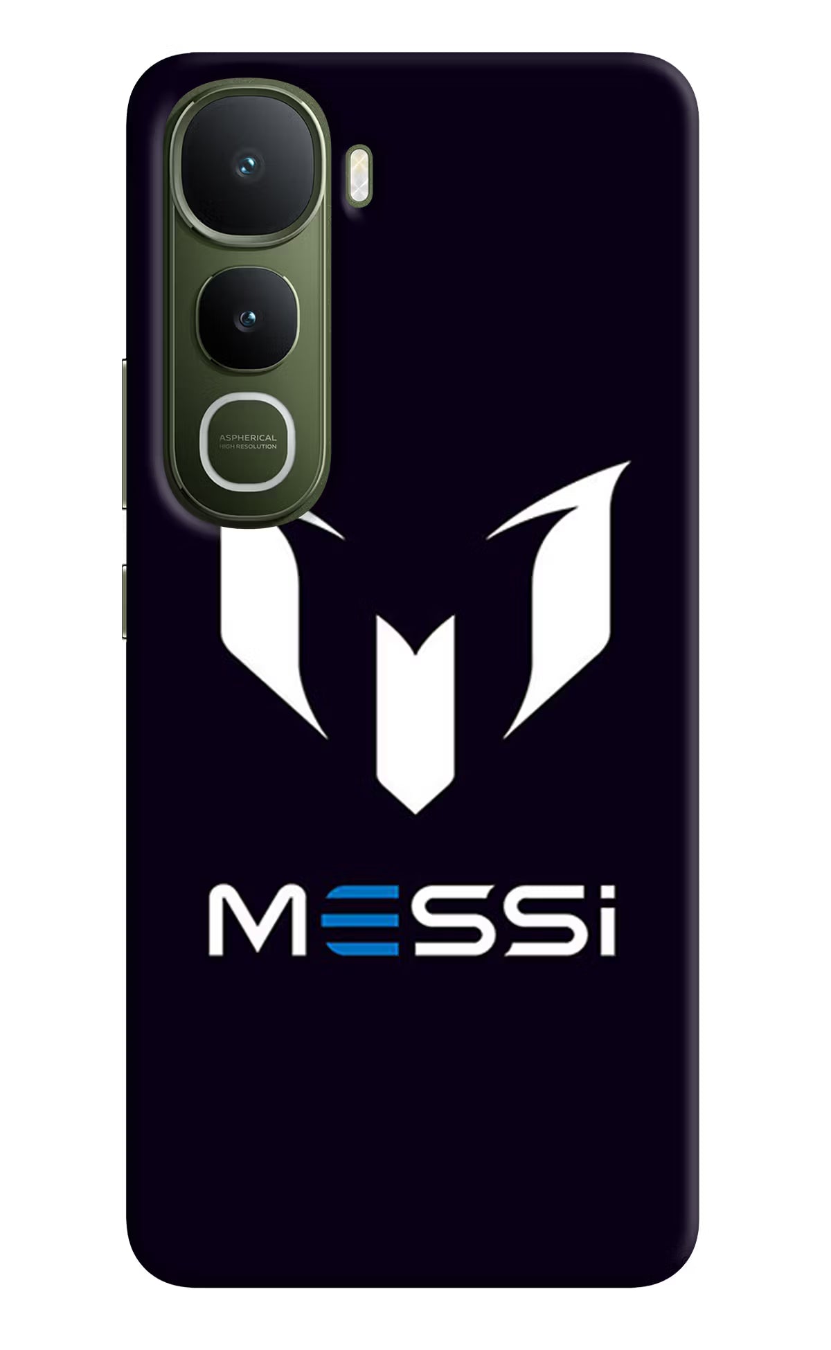Messi Logo Vivo Y400 5G Hard Case Back Cover by Casekaro