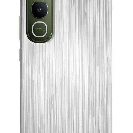 Wooden Grey Texture Vivo Y400 5G Hard Case Back Cover by Casekaro