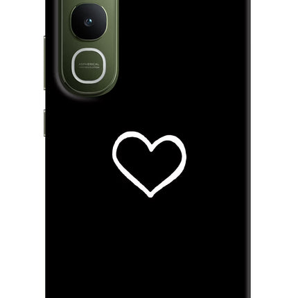 Heart Vivo Y400 5G Hard Case Back Cover by Casekaro