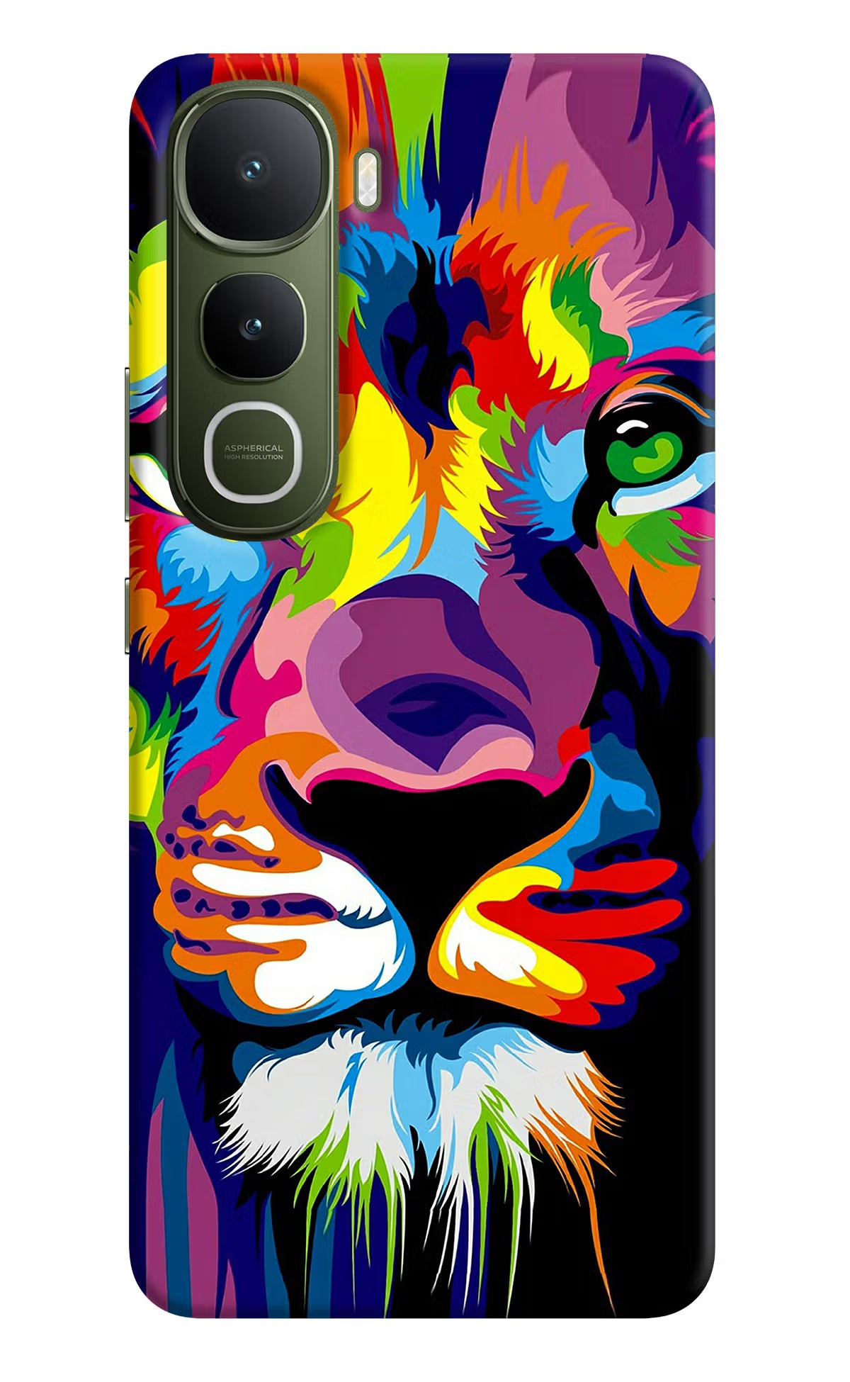 Lion Vivo Y400 5G Hard Case Back Cover by Casekaro