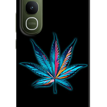Weed Vivo Y400 5G Hard Case Back Cover by Casekaro