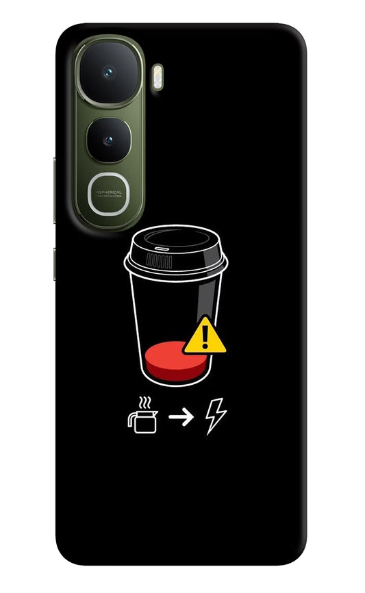 Coffee Vivo Y400 5G Hard Case Back Cover by Casekaro