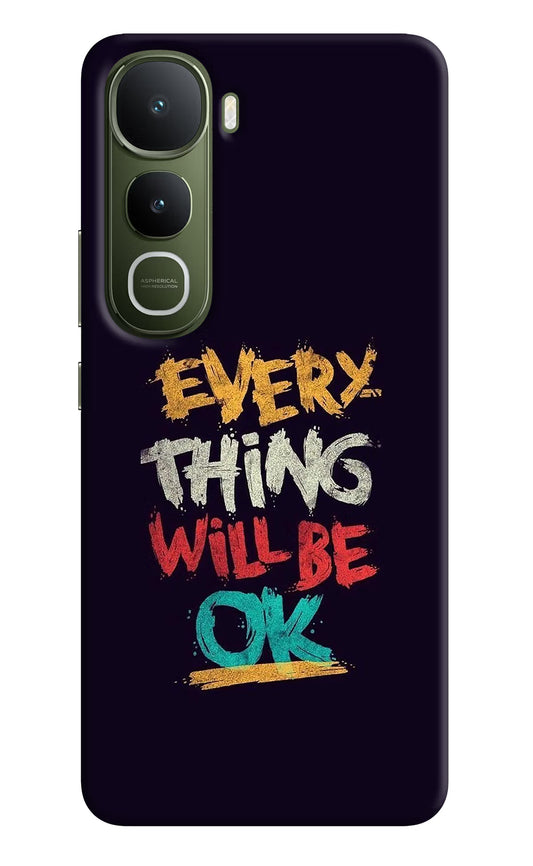 Everything Will Be Ok Vivo Y400 5G Hard Case Back Cover by Casekaro
