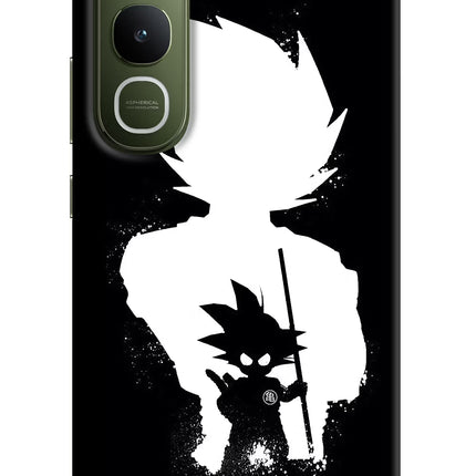 Goku Shadow Vivo Y400 5G Hard Case Back Cover by Casekaro