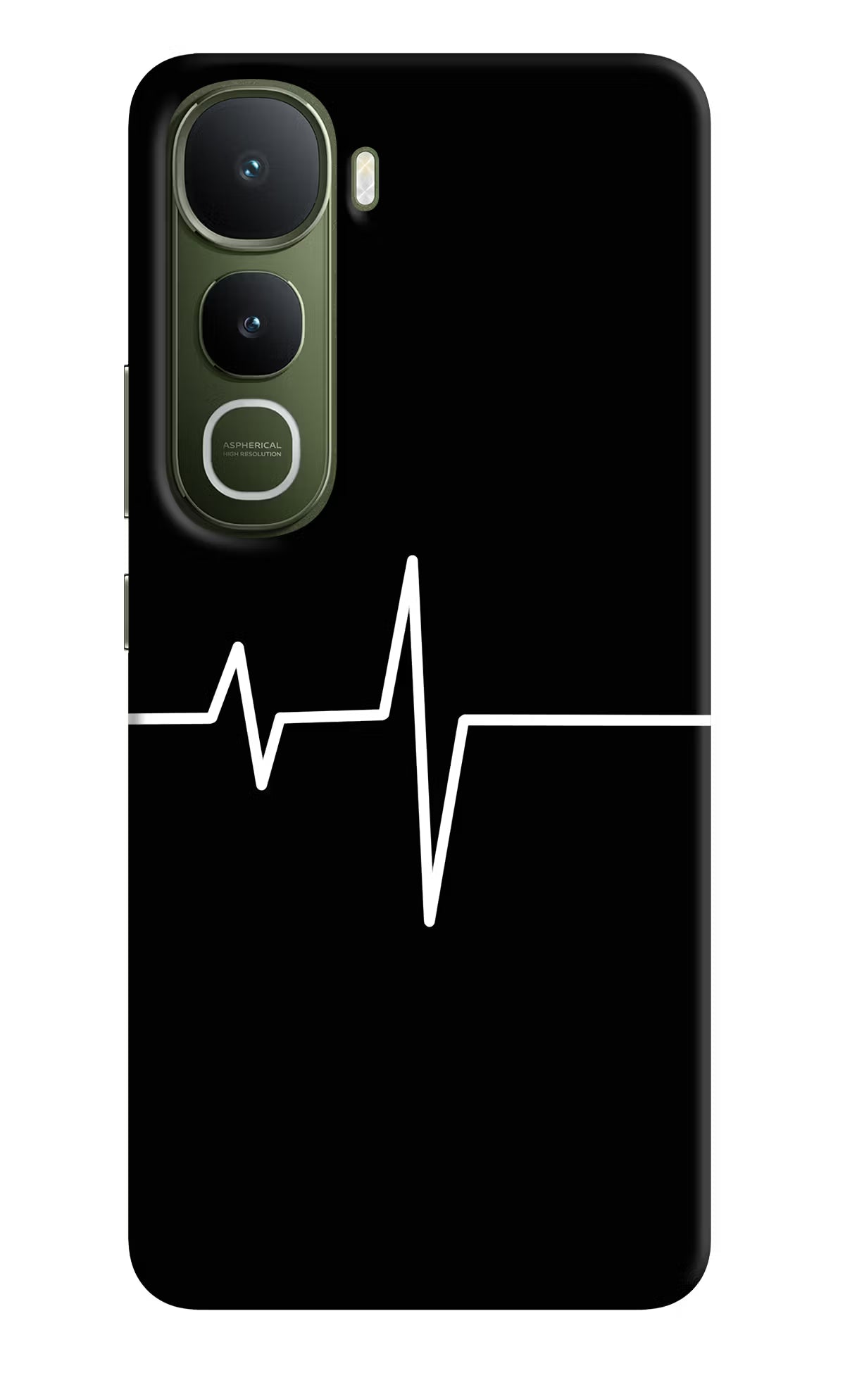 Heart Beats Vivo Y400 5G Hard Case Back Cover by Casekaro