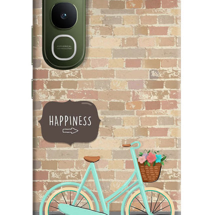Happiness Artwork Vivo Y400 5G Hard Case Back Cover by Casekaro