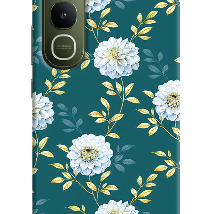 Flowers Vivo Y400 5G Hard Case Back Cover by Casekaro
