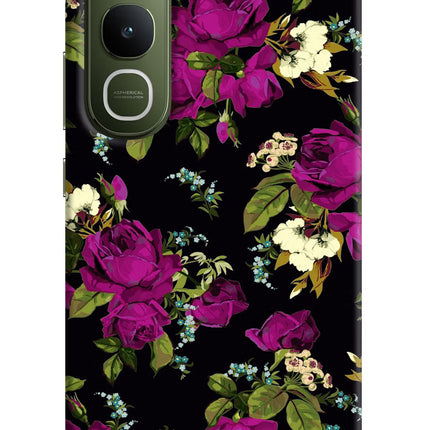 Flowers Vivo Y400 5G Hard Case Back Cover by Casekaro