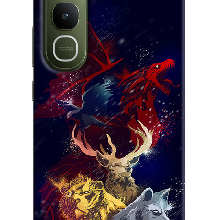 Game Of Thrones Vivo Y400 5G Hard Case Back Cover by Casekaro