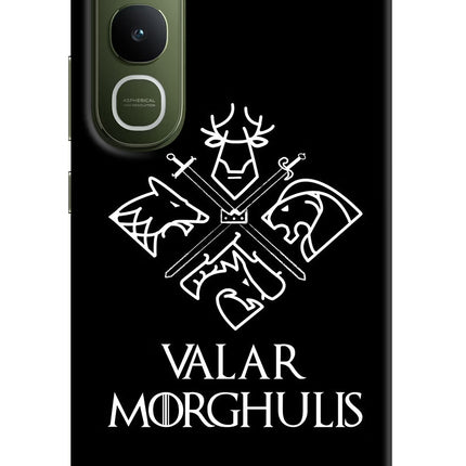 Valar Morghulis | Game Of Thrones Vivo Y400 5G Hard Case Back Cover by Casekaro